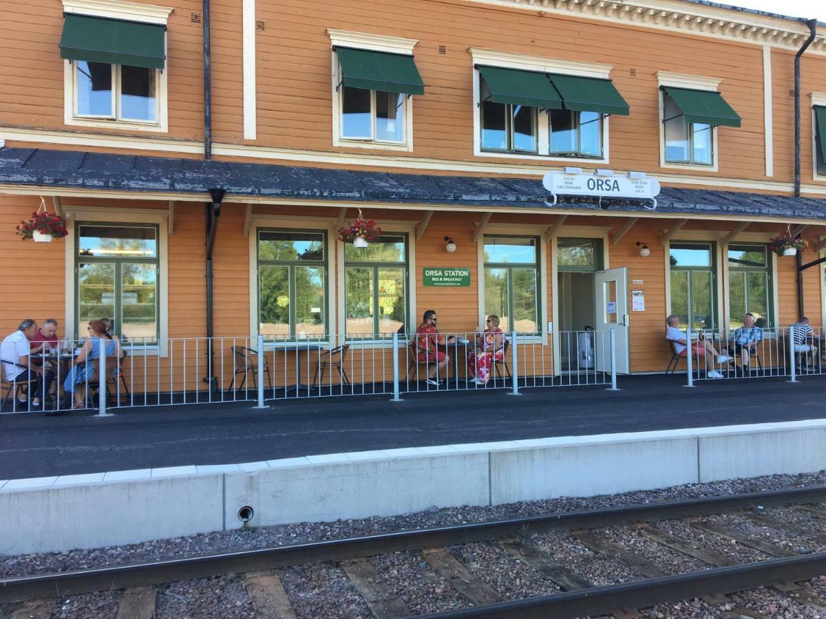 Orsa Station Bed And Breakfast Exterior foto